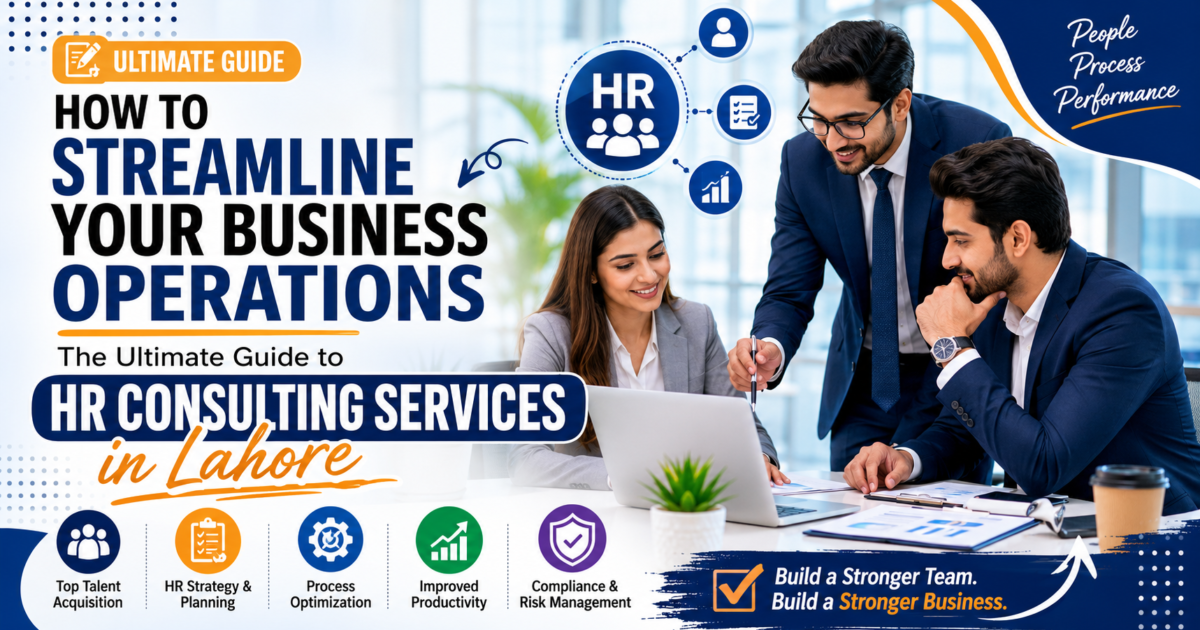 HR consulting services Lahore