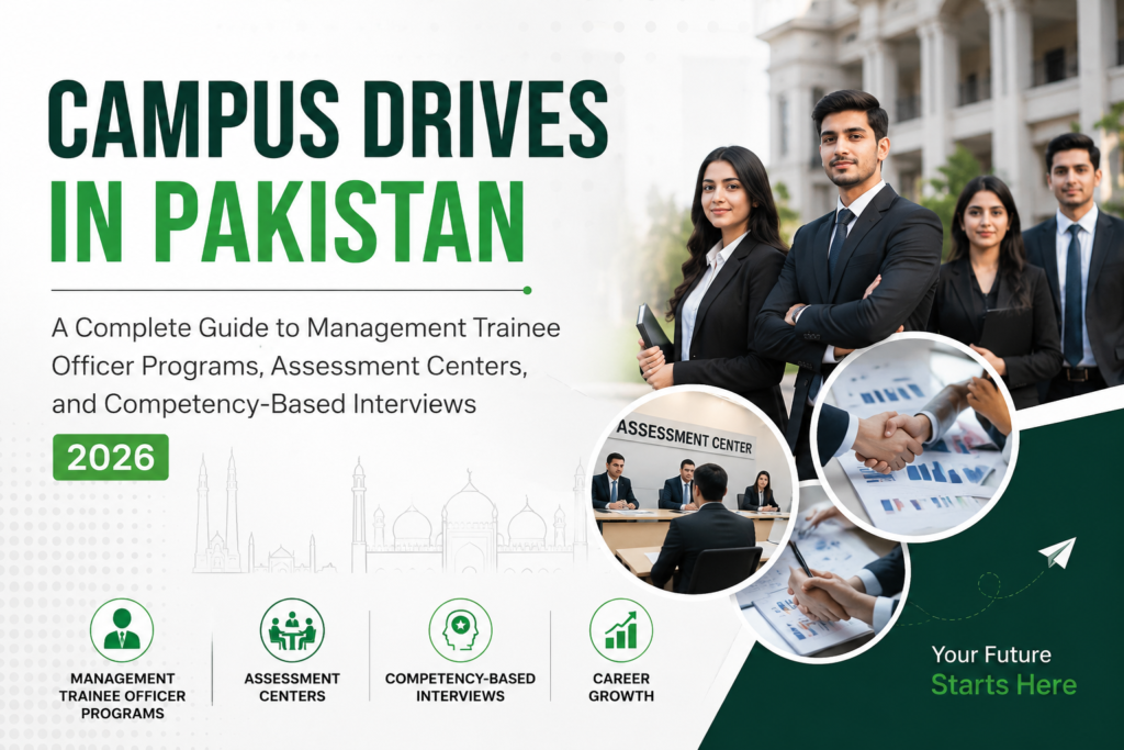 Campus Drives in Pakistan