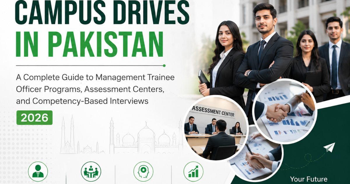 Campus Drives in Pakistan