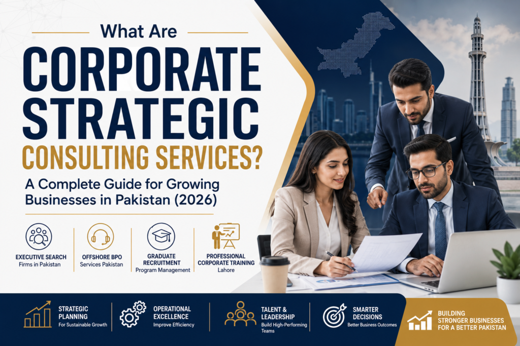 Corporate strategic consulting services